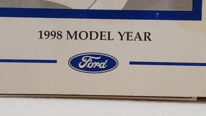 1998 Ford Explorer Owners Manual Book Guide OEM Used Auto Parts - Oemusedautoparts1.com