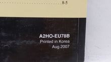 2008 Hyundai Elantra Owners Manual Book Guide OEM Used Auto Parts - Oemusedautoparts1.com