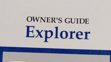 2000 Ford Explorer Owners Manual Book Guide OEM Used Auto Parts - Oemusedautoparts1.com