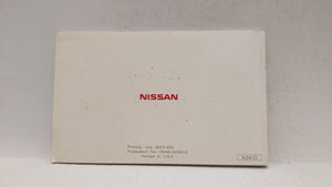 2004 Nissan Maxima Owners Manual Book Guide OEM Used Auto Parts - Oemusedautoparts1.com