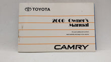 2000 Toyota Camry Owners Manual Book Guide OEM Used Auto Parts - Oemusedautoparts1.com