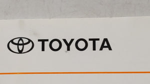 2000 Toyota Camry Owners Manual Book Guide OEM Used Auto Parts - Oemusedautoparts1.com