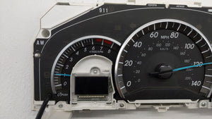 2013-2014 Toyota Camry Instrument Cluster Speedometer Gauges P/N:83800-0X640-00 Fits 2013 2014 OEM Used Auto Parts - Oemusedautoparts1.com