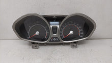 2012-2013 Ford Fiesta Instrument Cluster Speedometer Gauges P/N:DE8T-10849-CC DE8T-10849-CB Fits 2012 2013 OEM Used Auto Parts - Oemusedautoparts1.com