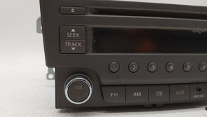 2013-2014 Nissan Sentra Radio AM FM Cd Player Receiver Replacement P/N:28185-3RA2A 28185-3RA2B Fits 2013 2014 OEM Used Auto Parts - Oemusedautoparts1.com