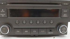 2013-2014 Nissan Sentra Radio AM FM Cd Player Receiver Replacement P/N:28185-3RA2A 28185-3RA2B Fits 2013 2014 OEM Used Auto Parts - Oemusedautoparts1.com