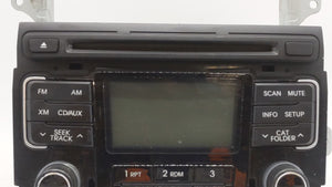 2011 Hyundai Sonata Radio AM FM Cd Player Receiver Replacement P/N:96180-3Q000 961803Q000 Fits OEM Used Auto Parts - Oemusedautoparts1.com