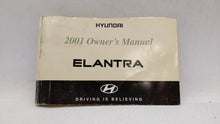 2001 Hyundai Elantra Owners Manual Book Guide OEM Used Auto Parts - Oemusedautoparts1.com