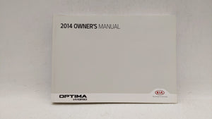 2014 Kia Optima Owners Manual Book Guide OEM Used Auto Parts - Oemusedautoparts1.com