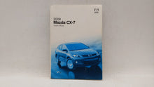 2009 Mazda Cx-7 Owners Manual Book Guide OEM Used Auto Parts - Oemusedautoparts1.com