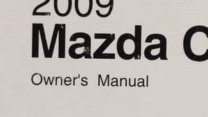 2009 Mazda Cx-7 Owners Manual Book Guide OEM Used Auto Parts - Oemusedautoparts1.com