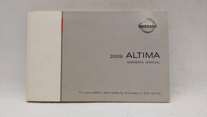 2009 Nissan Altima Owners Manual Book Guide OEM Used Auto Parts - Oemusedautoparts1.com