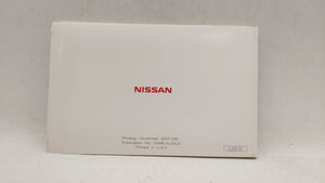 2008 Nissan Altima Owners Manual Book Guide OEM Used Auto Parts - Oemusedautoparts1.com