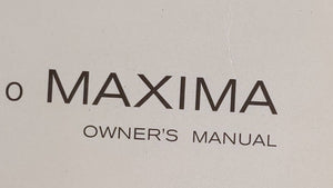 2010 Nissan Maxima Owners Manual Book Guide OEM Used Auto Parts - Oemusedautoparts1.com