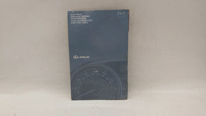 2006 Lexus Is350 Owners Manual Book Guide OEM Used Auto Parts - Oemusedautoparts1.com