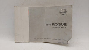 2008 Nissan Rogue Owners Manual Book Guide OEM Used Auto Parts - Oemusedautoparts1.com