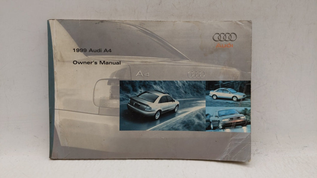 1999 Audi A4 Owners Manual Book Guide OEM Used Auto Parts - Oemusedautoparts1.com