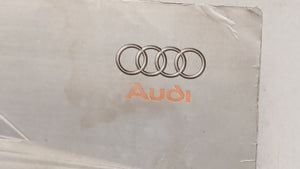 1999 Audi A4 Owners Manual Book Guide OEM Used Auto Parts - Oemusedautoparts1.com