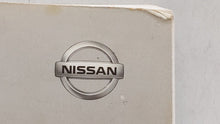 2004 Nissan Maxima Owners Manual Book Guide OEM Used Auto Parts - Oemusedautoparts1.com