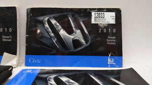 2010 Honda Civic Owners Manual Book Guide OEM Used Auto Parts - Oemusedautoparts1.com