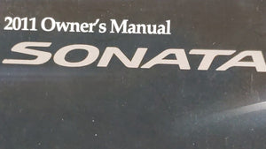 2011 Hyundai Sonata Owners Manual Book Guide OEM Used Auto Parts - Oemusedautoparts1.com