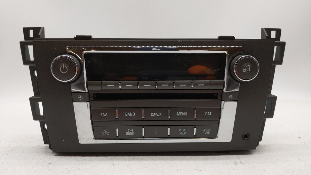 2008-2011 Cadillac Dts Radio AM FM Cd Player Receiver Replacement P/N:25818943 25849388 Fits 2008 2009 2010 2011 OEM Used Auto Parts - Oemusedautoparts1.com