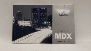 2004 Acura Mdx Owners Manual Book Guide P/N:00X31-S3V-6301 OEM Used Auto Parts - Oemusedautoparts1.com