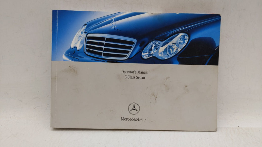 2005 Mercedes-Benz C300 Owners Manual Book Guide OEM Used Auto Parts - Oemusedautoparts1.com