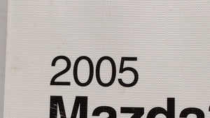 2005 Mazda 3 Owners Manual Book Guide OEM Used Auto Parts - Oemusedautoparts1.com