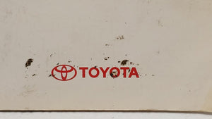 2009 Toyota Camry Owners Manual Book Guide P/N:01999-33780 OEM Used Auto Parts - Oemusedautoparts1.com