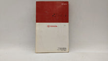 2009 Toyota Camry Owners Manual Book Guide P/N:01999-33780 OEM Used Auto Parts - Oemusedautoparts1.com