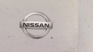 2002 Nissan Altima Owners Manual Book Guide OEM Used Auto Parts - Oemusedautoparts1.com