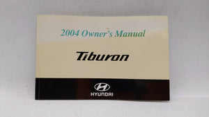 2004 Hyundai Tiburon Owners Manual Book Guide OEM Used Auto Parts - Oemusedautoparts1.com