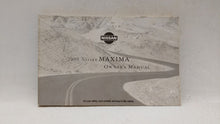 2000 Nissan Maxima Owners Manual Book Guide OEM Used Auto Parts - Oemusedautoparts1.com