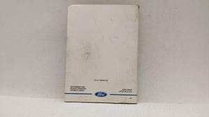 2002 Ford Explorer Owners Manual Book Guide OEM Used Auto Parts - Oemusedautoparts1.com