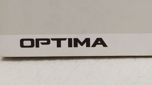 2015 Kia Optima Owners Manual Book Guide OEM Used Auto Parts - Oemusedautoparts1.com