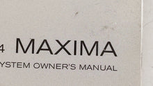 2004 Nissan Maxima Owners Manual Book Guide OEM Used Auto Parts - Oemusedautoparts1.com