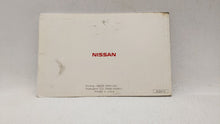 2004 Nissan Maxima Owners Manual Book Guide OEM Used Auto Parts - Oemusedautoparts1.com