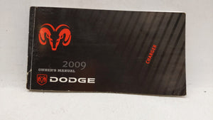 2009 Dodge Charger Owners Manual Book Guide P/N:81-226-0920 OEM Used Auto Parts - Oemusedautoparts1.com