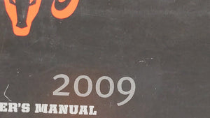 2009 Dodge Charger Owners Manual Book Guide P/N:81-226-0920 OEM Used Auto Parts - Oemusedautoparts1.com