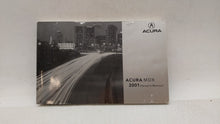 2001 Acura Mdx Owners Manual Book Guide OEM Used Auto Parts - Oemusedautoparts1.com