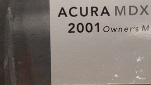 2001 Acura Mdx Owners Manual Book Guide OEM Used Auto Parts - Oemusedautoparts1.com