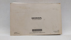 2003 Honda Accord Owners Manual Book Guide OEM Used Auto Parts - Oemusedautoparts1.com