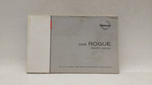 2008 Nissan Rogue Owners Manual Book Guide OEM Used Auto Parts - Oemusedautoparts1.com