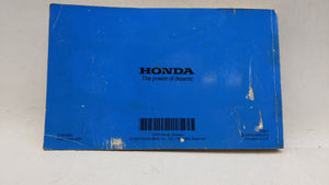 2005 Honda Odyssey Owners Manual Book Guide OEM Used Auto Parts - Oemusedautoparts1.com