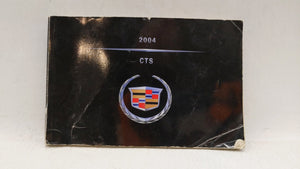 2004 Cadillac Cts Owners Manual Book Guide OEM Used Auto Parts - Oemusedautoparts1.com