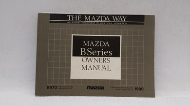 1990 Mazda B2000 Owners Manual Book Guide P/N:8970-EA-89I OEM Used Auto Parts - Oemusedautoparts1.com