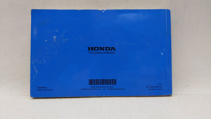 2004 Honda Accord Owners Manual Book Guide P/N:00X31-SDN-6101 OEM Used Auto Parts - Oemusedautoparts1.com