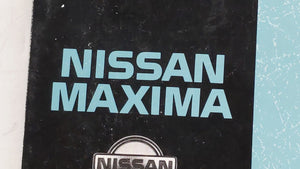 1995 Nissan Maxima Owners Manual Book Guide P/N:0M5E-0A32U0 OEM Used Auto Parts - Oemusedautoparts1.com