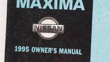 1995 Nissan Maxima Owners Manual Book Guide P/N:0M5E-0A32U0 OEM Used Auto Parts - Oemusedautoparts1.com